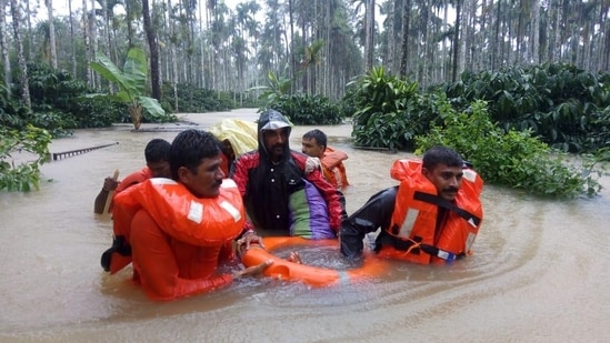 Coastal districts of Karnataka battle with heavy rain. (ANI Image/For Representation)