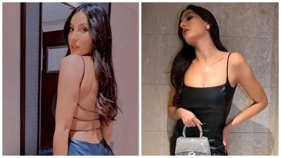Nora Fatehi's Bodycon Dresses Are A Hit When Her Rs 3.2 Louis Vuitton Lakh  Handbag Adds Pizzazz To The Look