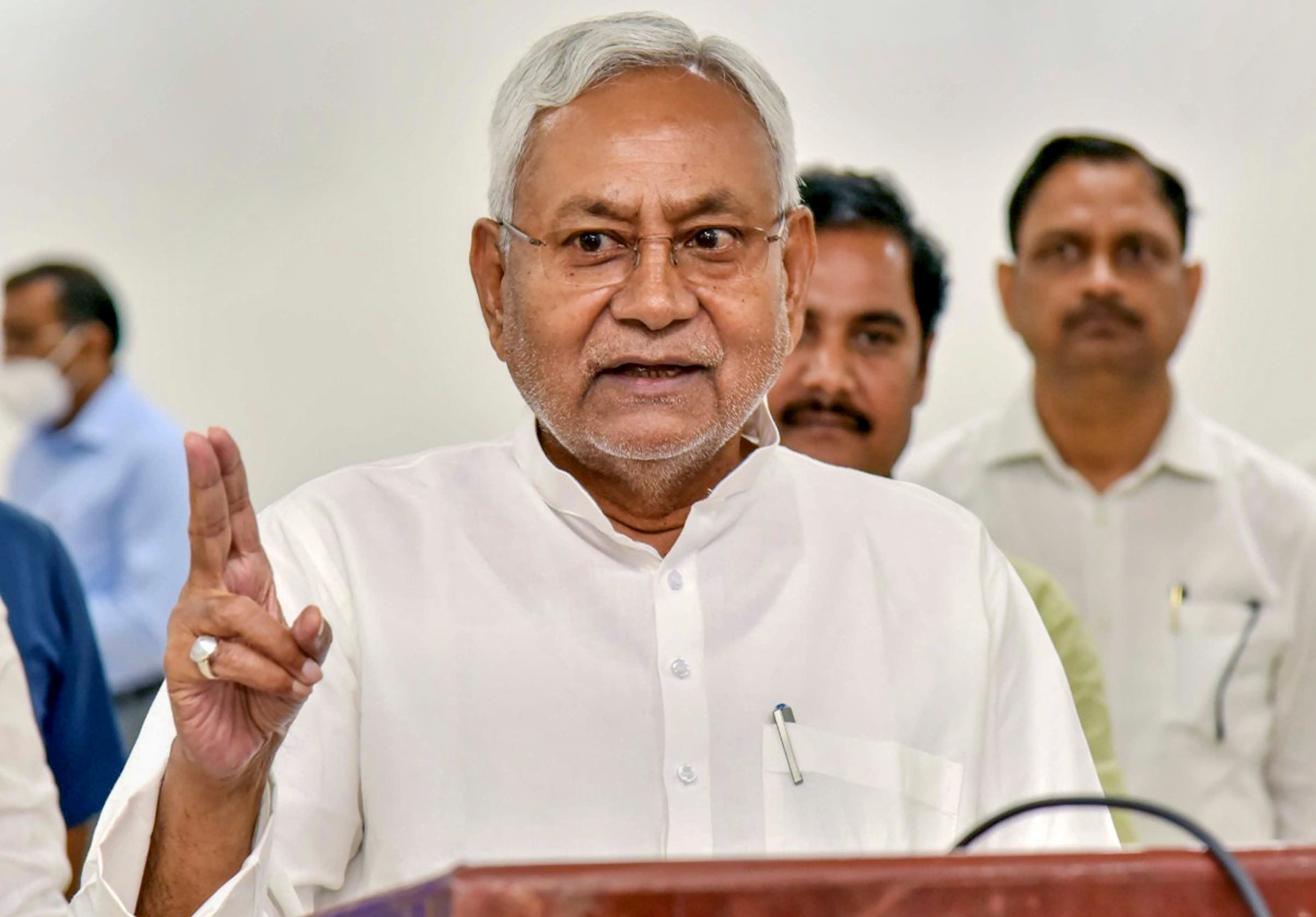 Bihar chief minister Nitish Kumar. (HT_PRINT) Bihar chief minister Nitish Kumar. (HT_PRINT)