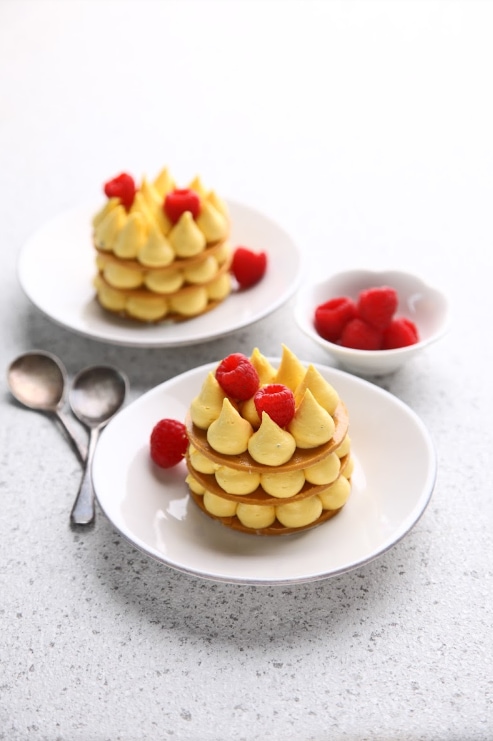 Amrakhand Mousse and Besan Laddoo Towers (Chef Rachel Goenka) Amrakhand Mousse and Besan Laddoo Towers (Chef Rachel Goenka)