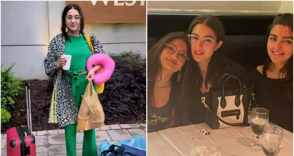 Sara Ali Khan shared photos and videos from her US trip on Instagram. Sara Ali Khan shared photos and videos from her US trip on Instagram. 