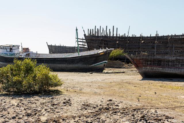 Boats on land. (Shutterstock)