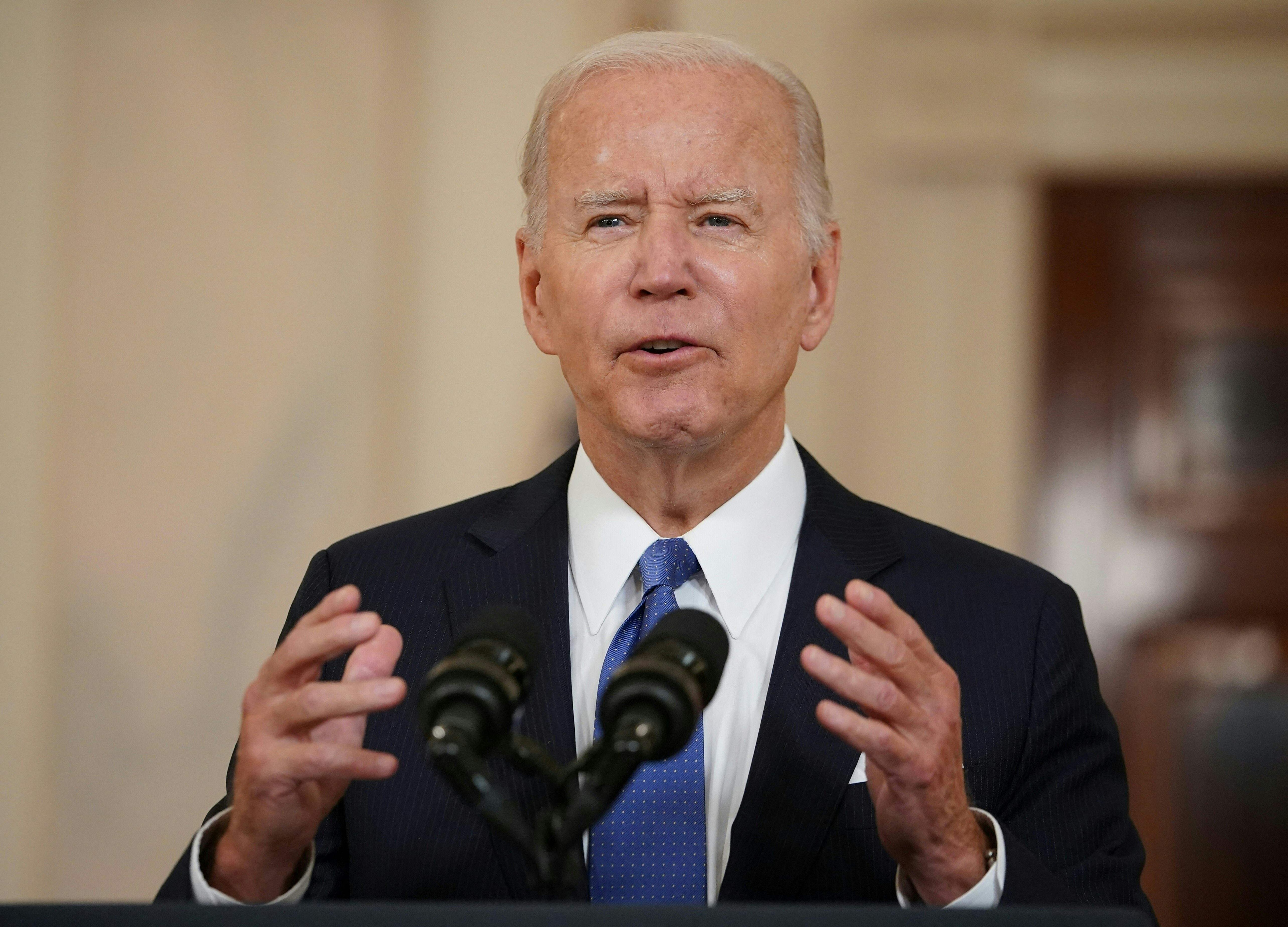 US President Joe Biden. (AFP) US President Joe Biden. (AFP)