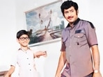 Mahesh Babu shared a picture with his dad. Mahesh Babu shared a picture with his dad.