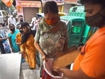 PMGAY ensured that no one slept without food during Covid days and there have been demands of including non-ration card holders under the PMGKAY scheme to ensure every poor person gets its benefit. (Raj K Raj/HT Archive) PMGAY ensured that no one slept without food during Covid days and there have been demands of including non-ration card holders under the PMGKAY scheme to ensure every poor person gets its benefit. (Raj K Raj/HT Archive)