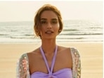 Manushi Chhillar makes us drool in a lavender monokini, sequined shrug
