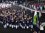 Team India won 61 medals at CWG 2022.(AFP) Team India won 61 medals at CWG 2022.(AFP)