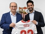 Isco pens two-year contract with Sevilla(Twitter/SevillaFC) Isco pens two-year contract with Sevilla(Twitter/SevillaFC)