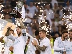 File photo of Real Madrid’s football players File photo of Real Madrid’s football players