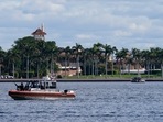 A security boat patrols near Mar-a-Lago Florida Resort in West Palm Beach.(AP / File) A security boat patrols near Mar-a-Lago Florida Resort in West Palm Beach.(AP / File)