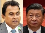 Bangladesh’s finance minister AHM Mustafa Kamal and Chinese President Xi Jinping Bangladesh’s finance minister AHM Mustafa Kamal and Chinese President Xi Jinping
