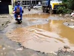 “No road, only votes,” KPCC member Dr Kavitha Reddy said in a Twitter post. (Image source: Screengrab of Twitter video/@KavithaReddyKR)
