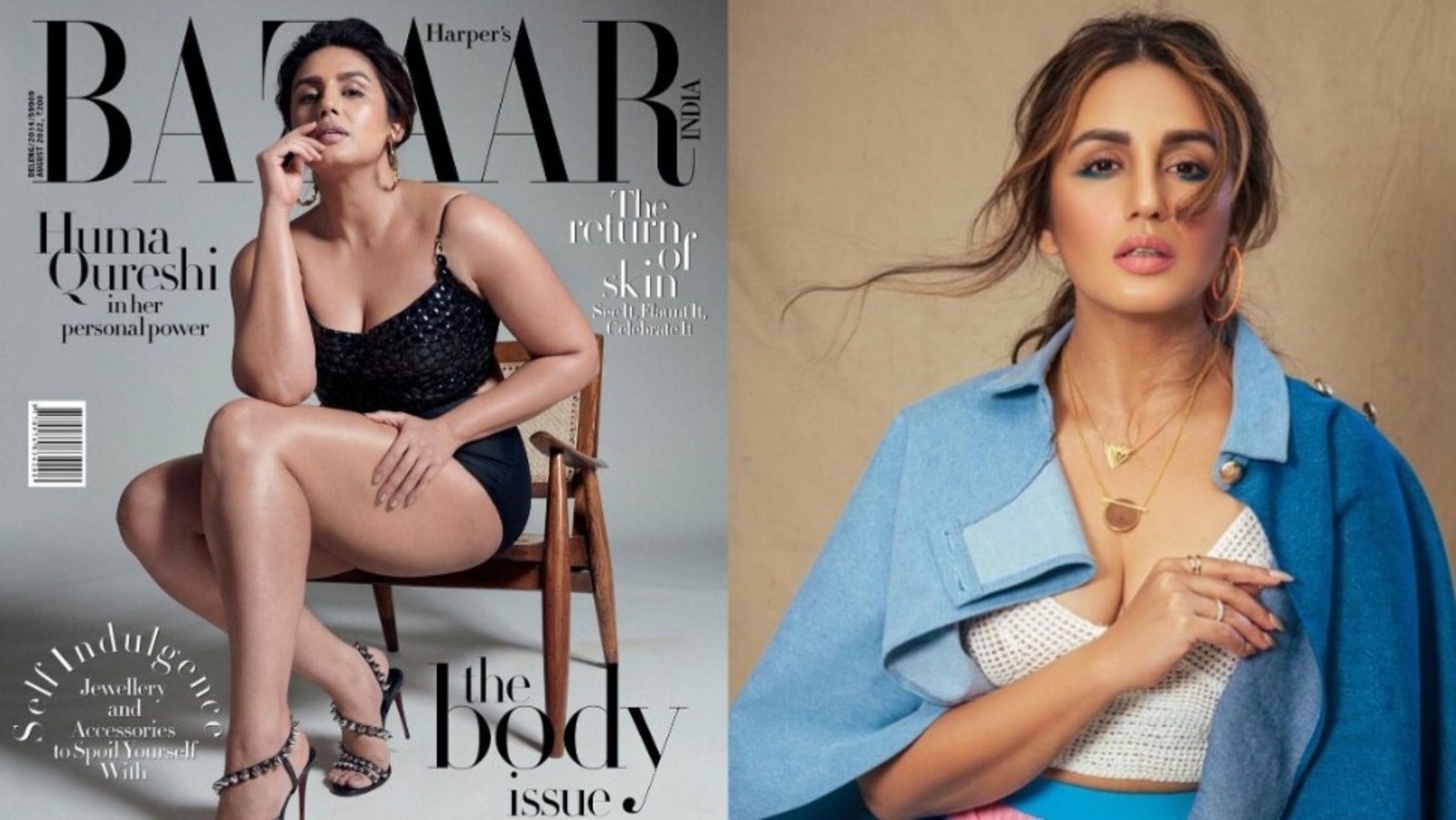 Huma Qureshi talks body positivity as she features on magazine cover |  Bollywood