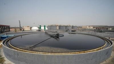 For the latest survey, samples were collected between June 9 and June 15, finding the Nilothi, Najafgarh and the new Kondli STP to be the worst performers, breaching the standards set for each parameter by 2-6 times, data shows. (HT Photo) For the latest survey, samples were collected between June 9 and June 15, finding the Nilothi, Najafgarh and the new Kondli STP to be the worst performers, breaching the standards set for each parameter by 2-6 times, data shows. (HT Photo)