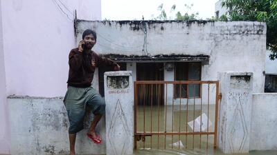 The IMD predicted that heavy rain is likely to occur at isolated places over Srikakulam, Vizianagaram, Visakhapatnam, East Godavari and Yanam districts on Wednesday. (AFP File Photo)