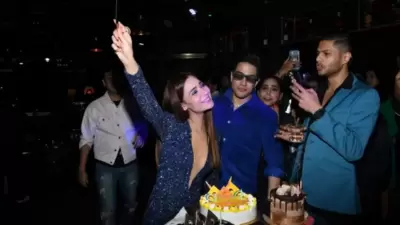 Last month, Sara Khan announced that she is dating Shantanu Raje, a pilot by profession. In her birthday pictures, the couple was seen posing for pictures. Last month, Sara Khan announced that she is dating Shantanu Raje, a pilot by profession. In her birthday pictures, the couple was seen posing for pictures.