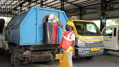 The Chandigarh MC is on track to processing all approximate 500kg sanitary waste produced in Chandigarh daily. (HT File)