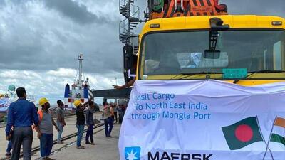 Trial runs for operationalising bilateral Agreement for transit of goods began on Tuesday. (Twitter (@ihcdhaka)) Trial runs for operationalising bilateral Agreement for transit of goods began on Tuesday. (Twitter (@ihcdhaka))