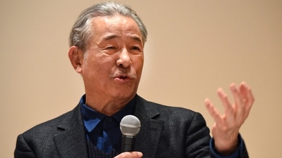 Japanese designer Issey Miyake attending a press conference for the Miyake Issey Exhibition at the National Art Center in 2016. (AFP) Japanese designer Issey Miyake attending a press conference for the Miyake Issey Exhibition at the National Art Center in 2016. (AFP)
