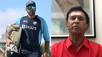 R Ashwin; Kiran More