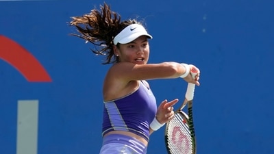 Emma Raducanu, of Britain (AP)