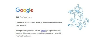 Google users face disruptions