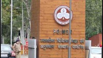 PGIMER is planning to put up more digital payment machines on its campus after a successful pilot. (HT File)
