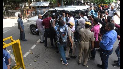 The speculation gained much currency as opposition Rashtriya Janata Dal (RJD) leader Tejashwi Yadav called a meeting with his legislators on Tuesday. Representatives of the Congress and Left parties, which are part of the RJD-led Grand Alliance, will also attend the meeting. Congress has also called a separate meeting of its lawmakers in Patna. (HT Photo) The speculation gained much currency as opposition Rashtriya Janata Dal (RJD) leader Tejashwi Yadav called a meeting with his legislators on Tuesday. Representatives of the Congress and Left parties, which are part of the RJD-led Grand Alliance, will also attend the meeting. Congress has also called a separate meeting of its lawmakers in Patna. (HT Photo)
