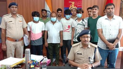 Police said the gang of drug smugglers have been active for the last five years. (Sourced) Police said the gang of drug smugglers have been active for the last five years. (Sourced)
