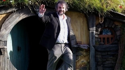 Director Peter Jackson walks out onto the stage during the world premiere of The Hobbit movie in Courtenay Place in Wellington on November 28, 2012. (AFP) Director Peter Jackson walks out onto the stage during the world premiere of The Hobbit movie in Courtenay Place in Wellington on November 28, 2012. (AFP)