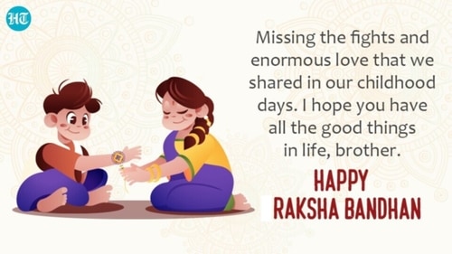 On this day, brothers promise to protect their sisters from difficulties in life. (HT Photo) On this day, brothers promise to protect their sisters from difficulties in life. (HT Photo)