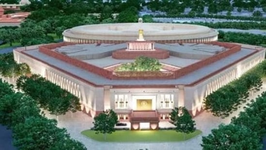 The garden and structure are part of the Central Vista project, which includes a new Parliament building, government offices, residences for the Prime Minister and the Vice President, and the relocation of the National Museum in North Block and South Block. (Sourced) The garden and structure are part of the Central Vista project, which includes a new Parliament building, government offices, residences for the Prime Minister and the Vice President, and the relocation of the National Museum in North Block and South Block. (Sourced)