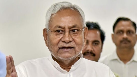 Bihar chief minister Nitish Kumar.&nbsp;(HT_PRINT)
