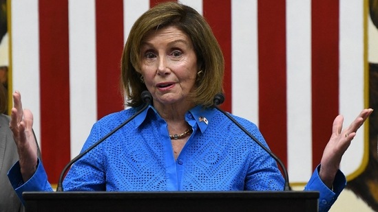 US House Speaker Nancy Pelosi.(AFP)