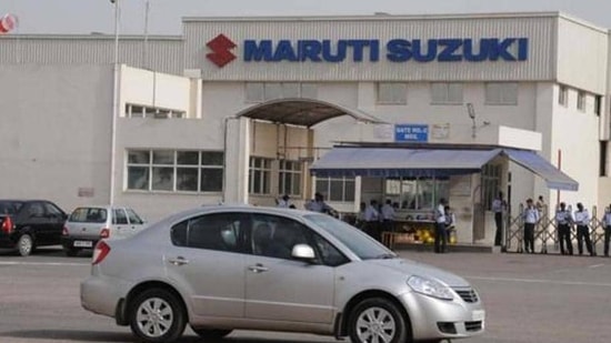 A Maruti Suzuki car production plant (File Photo)