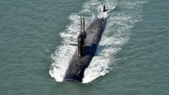 INS Vela submarine has been built by Mazagoan Dock Limited with design from French Naval Group (file photo).