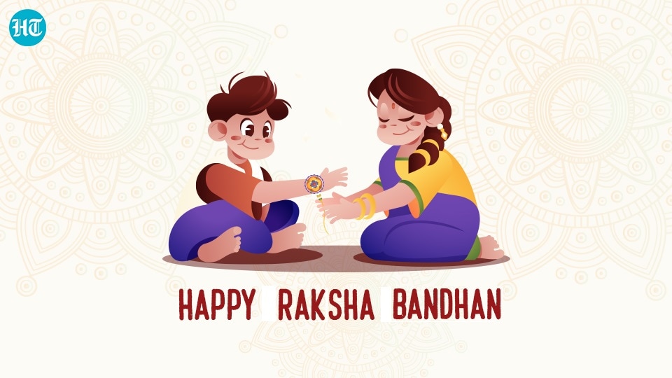 Happy Raksha Bandhan. (HT Photo) Happy Raksha Bandhan. (HT Photo)