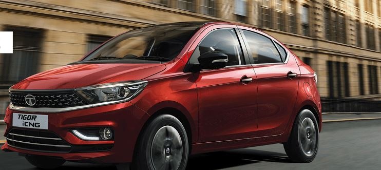 Tigor XM-iCNG is available in four colours – Opal White, Daytona Grey, Arizona Blue and Deep Red. (Tata Motors website)