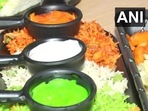 Dish prepared with a touch of Indian flag's tricolour. Dish prepared with a touch of Indian flag's tricolour.