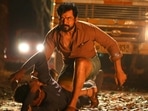 Karthi in a still from Kaithi (2019).