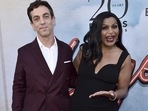 B.J. Novak and Mindy Kaling arrive at the premiere of Vengeance, on July 25, 2022, in Los Angeles.