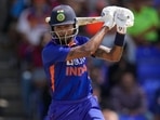 India's Hardik Pandya plays a shot against West Indies during the second T20(AP) India's Hardik Pandya plays a shot against West Indies during the second T20(AP)