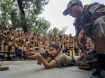 Women can now register as an Agniveer as recruitment is set to begin from November 1 in Bengaluru. (PTI Image/For Representation) Women can now register as an Agniveer as recruitment is set to begin from November 1 in Bengaluru. (PTI Image/For Representation)