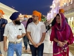 Aamir Khan and Mona Singh visited Golden Temple also known as Harmandir Sahib in Amritsar on the morning of Wednesday, August 10. The two star as son and mother in their upcoming film Laal Singh Chaddha.