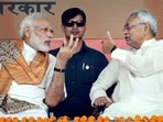 Prime Minister Narendra Modi and Bihar CM Nitish Kumar(File)
