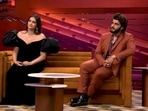 Sonam Kapoor and Arjun Kapoor during their appearance on Koffee With Karan. Sonam Kapoor and Arjun Kapoor during their appearance on Koffee With Karan.