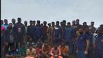 ICG airlifts 10 fishermen from stranded boat off Murud-Janjira coast ICG airlifts 10 fishermen from stranded boat off Murud-Janjira coast