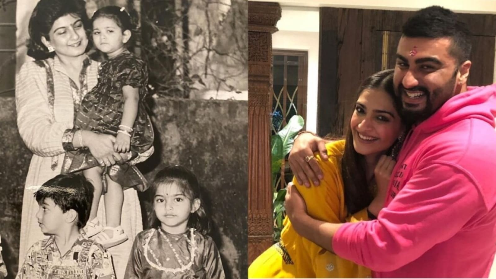 Sonam Kapoor poses for camera while Arjun Kapoor gets distracted in childhood pics, she says: ‘So much fun we’ve had’