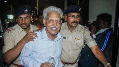 Rao was released on medical bail by the Bombay high court on February 22, 2021. (File image) Rao was released on medical bail by the Bombay high court on February 22, 2021. (File image)