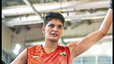 Jasmine Lamboria, who hails from Haryana, won bronze in her debut Commonwealth Games at Birmingham, held recently. (Photo: Twitter) Jasmine Lamboria, who hails from Haryana, won bronze in her debut Commonwealth Games at Birmingham, held recently. (Photo: Twitter)